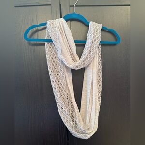 Elegant Cream Infinity Scarf